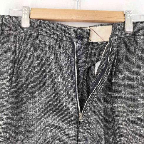 80S 1タック ツイードパンツ メンズ